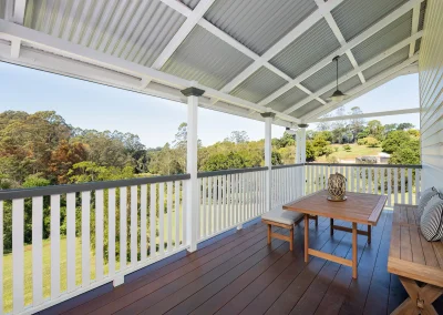 back deck in Maleny Country House