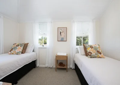 two single beds in Maleny Country House