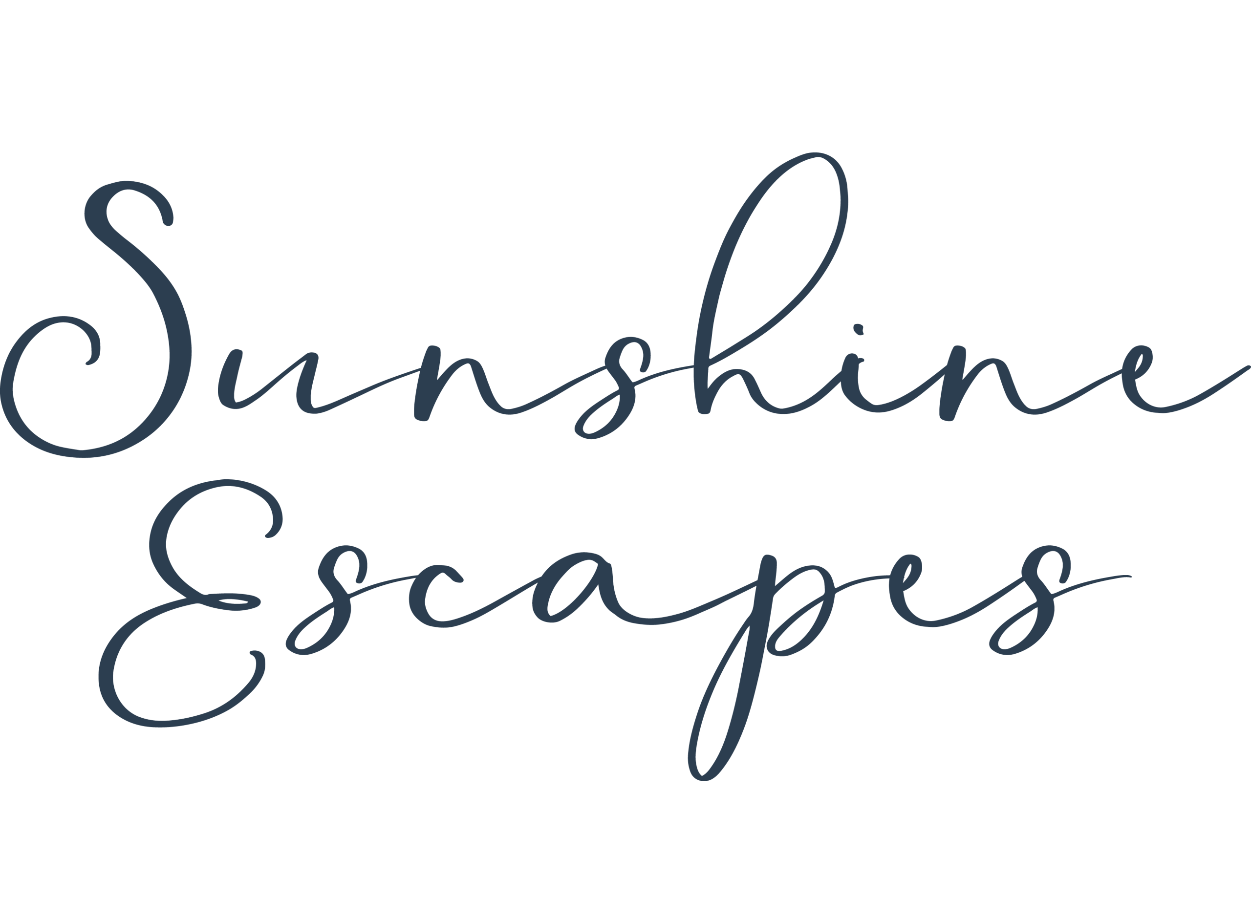 Sunshine Escape Logo Landscape